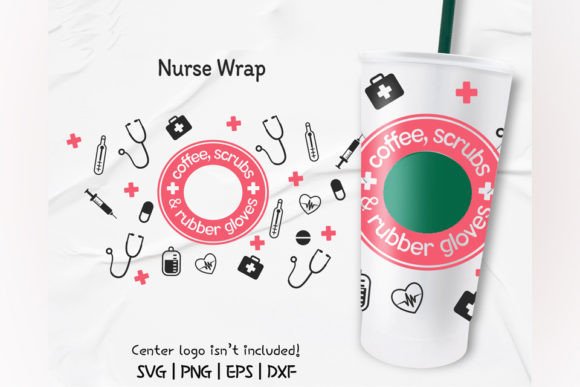 Coffee Nurse Venti Cold Cup 24 Oz.