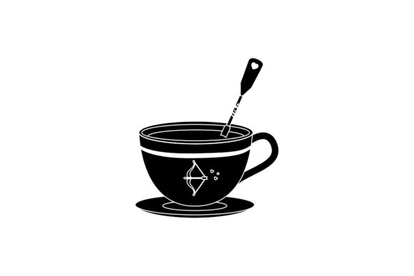 Valentine Chocolate Cup Solid Icon